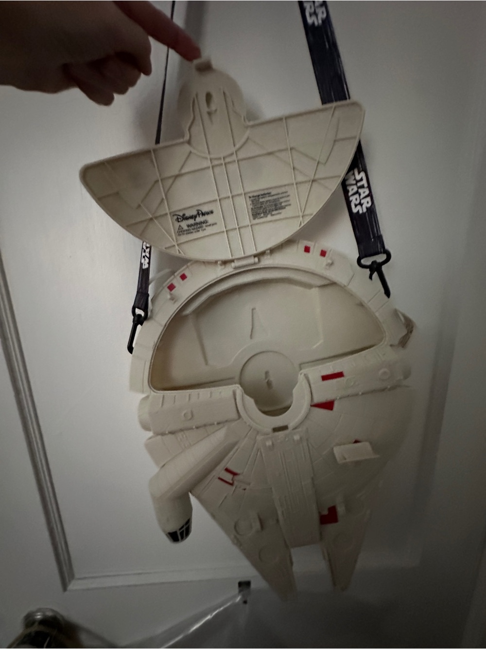 Disney White Millennium Falcon Kids Costume Accessory Cosplay adult purse